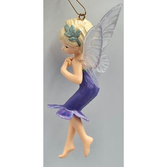 2017 Hallmark Keepsake Tree Ornament 13th Fairy Messengers - Lavender Pixie - Picture 4 of 7